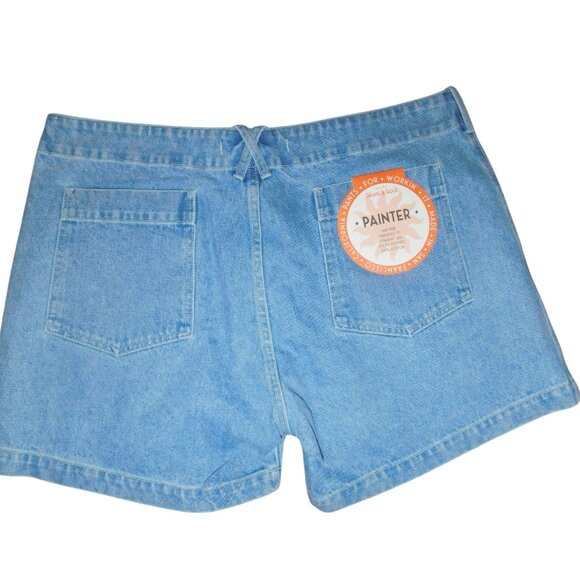 Gravel and Gold Painter Shorts - Picture 2 of 3